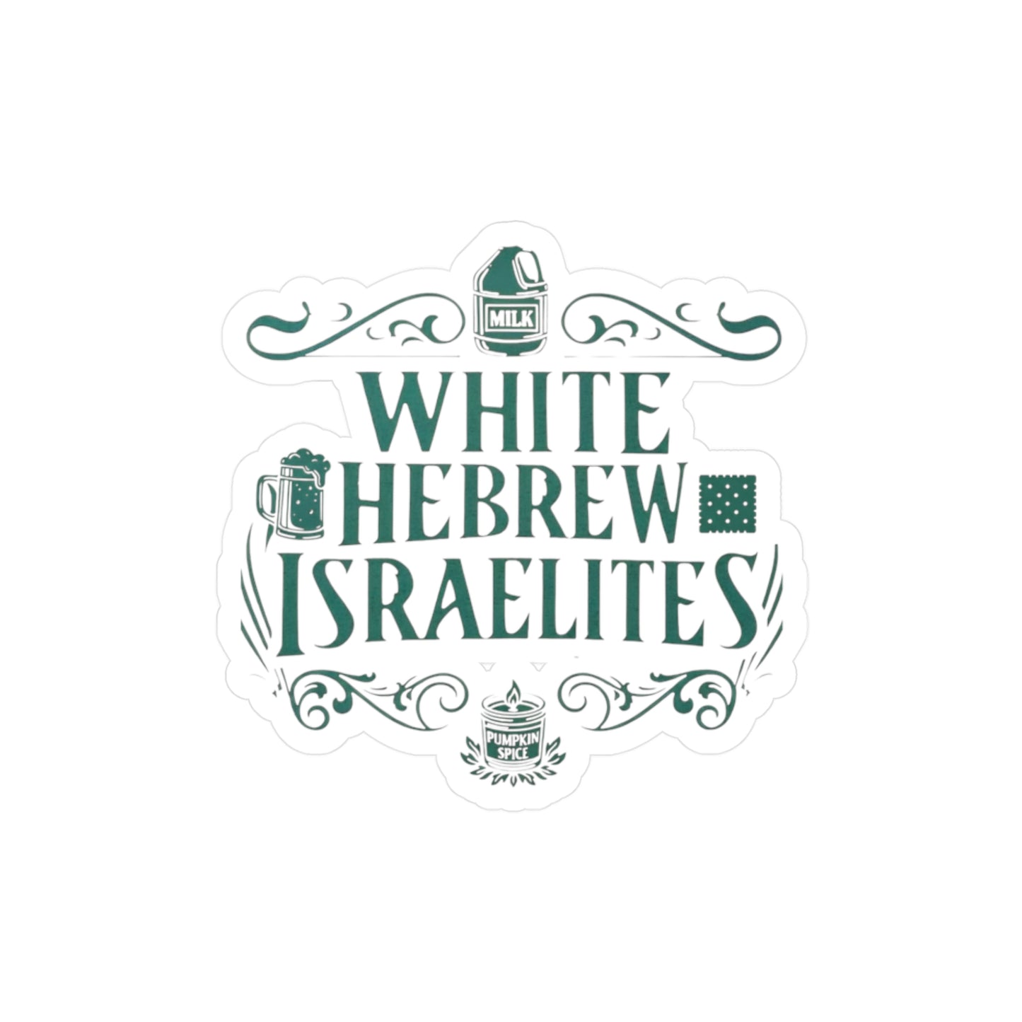 WHI CUT VINYL STICKER